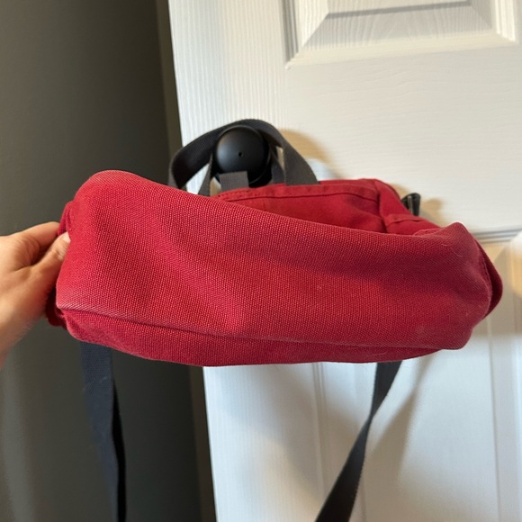 Red Canvas Travel Crossbody Bag by Duluth Trading Co. - Picture 3 of 5